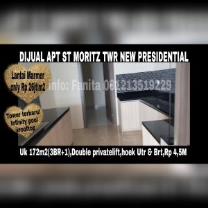 Dijual Apartment ST MORITZ Puri Indah Jakarta Barat