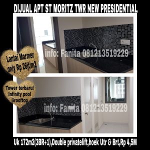 Dijual Apartment ST MORITZ Puri Indah Jakarta Barat