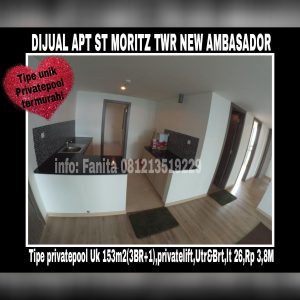Dijual Apartment ST MORITZ Puri Indah Jakarta Barat
