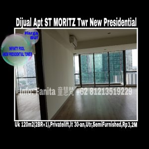 Dijual apartment St Moritz Puri Indah Jakarta Barat