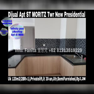 Dijual apartment St Moritz Puri Indah Jakarta Barat