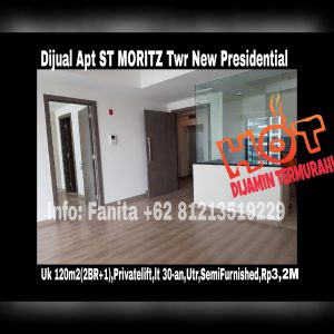Dijual apartment St Moritz Puri Indah Jakarta Barat