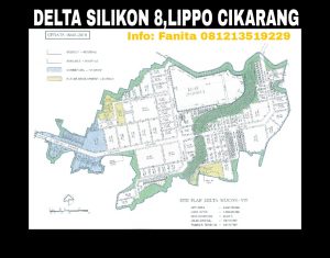 Dijual kavling industry di Delta Silikon 8 Lippo Cikarang