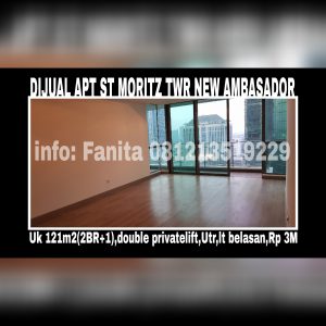 Dijual Apartment ST MORITZ Puri Indah Jakarta Barat