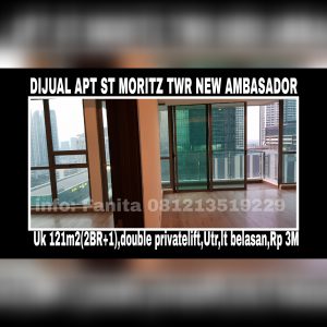 Dijual Apartment ST MORITZ Puri Indah Jakarta Barat