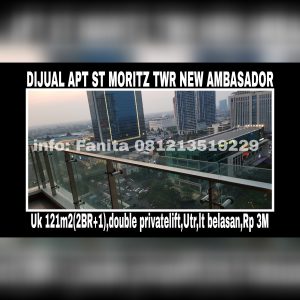 Dijual Apartment ST MORITZ Puri Indah Jakarta Barat