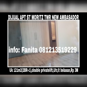 Dijual Apartment ST MORITZ Puri Indah Jakarta Barat