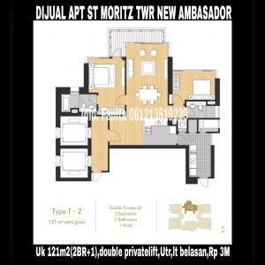 Dijual Apartment ST MORITZ Puri Indah Jakarta Barat