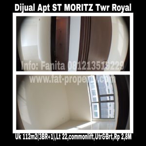 Dijual Apartment ST MORITZ di Puri Indah,Jakarta Barat.