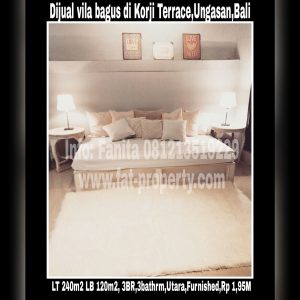 Dijual vila bagus dan murah di Korji Terrace,Ungasan,Bali.