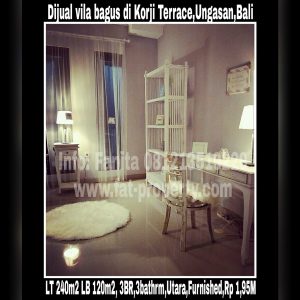 Dijual vila bagus dan murah di Korji Terrace,Ungasan,Bali.