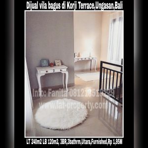 Dijual vila bagus dan murah di Korji Terrace,Ungasan,Bali.