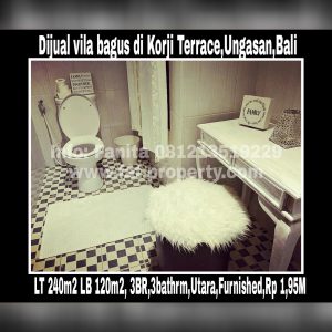 Dijual vila bagus dan murah di Korji Terrace,Ungasan,Bali.