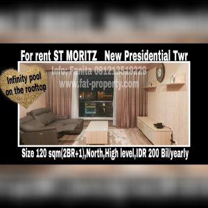 ST MORITZ Apartment @Jl Puri Indah,West Jakarta.