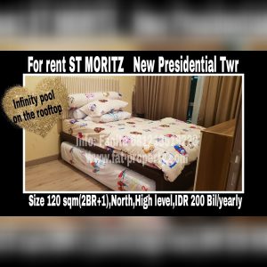 ST MORITZ Apartment @Jl Puri Indah,West Jakarta.