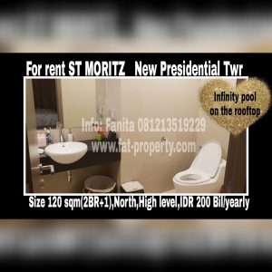 ST MORITZ Apartment @Jl Puri Indah,West Jakarta.