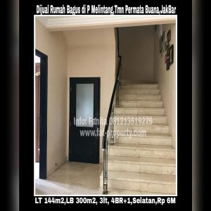 Dijual rumah bagus di Taman Permata Buana di cluster baru,Jl Pulau Melintang,Jakarta Barat.
