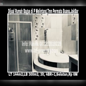 Dijual rumah bagus di Taman Permata Buana di cluster baru,Jl Pulau Melintang,Jakarta Barat.