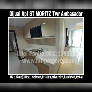 Dijual Apartment ST MORITZ Tower Ambasador,paling strategis di tengah2 Lippomal Puri.