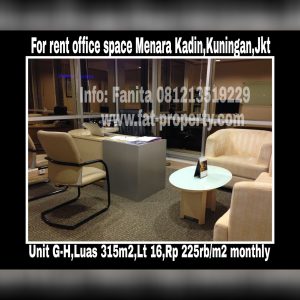 Office Space for Rent @Menara Kadin