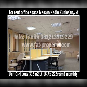 Office Space for Rent @Menara Kadin