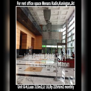 Office Space for Rent @Menara Kadin