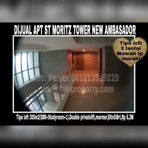 Dijual Apartment ST MORITZ Puri Indah Jakarta Barat