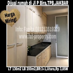 Dijual rumah siap huni di Taman Permata Buana tahap II,Jl Pulau Bira,Jakarta Barat.