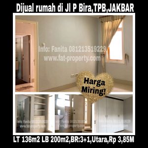 Dijual rumah siap huni di Taman Permata Buana tahap II,Jl Pulau Bira,Jakarta Barat.