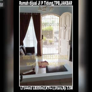 Dijual rumah siap huni di Taman Permata Buana tahap II,Jl Pulau Tidung,Jakarta Barat.
