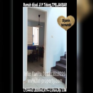 Dijual rumah siap huni di Taman Permata Buana tahap II,Jl Pulau Tidung,Jakarta Barat.