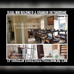 Dijual mini building di Tangerang di Jl Kisamaun.
