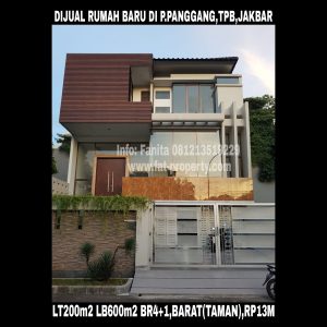 Dijual rumah baru mewah bagus di Taman Permata Buana di cluster baru,Jl Pulau Panggang,Jakarta Barat.