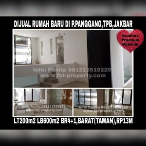 Dijual rumah baru mewah bagus di Taman Permata Buana di cluster baru,Jl Pulau Panggang,Jakarta Barat.