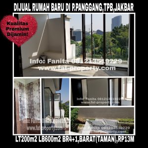 Dijual rumah baru mewah bagus di Taman Permata Buana di cluster baru,Jl Pulau Panggang,Jakarta Barat.
