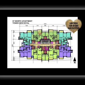 Dijual Penthouse ST MORITZ New Royal Tower Puri Indah Jakarta Barat