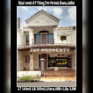Dijual rumah siap huni di Taman Permata Buana tahap II,Jl Pulau Tidung,Jakarta Barat.