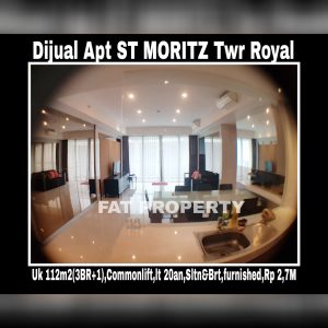 Dijual Apartment ST MORITZ di Puri Indah,Jakarta Barat.