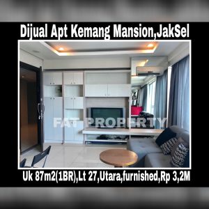 Dijual Apartemen Kemang Mansion,Jakarta Selatan.