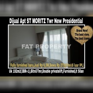 Apartemen ST MORITZ Jl Puri Indah,Jakarta Barat.