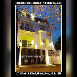 Dijual rumah di Taman Permata Buana, Jl Pulau Pamegaran,Jakarta Barat
