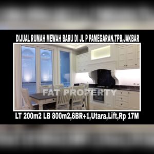 Dijual rumah di Taman Permata Buana, Jl Pulau Pamegaran,Jakarta Barat