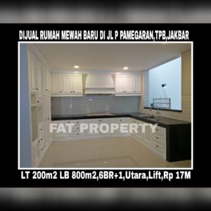 Dijual rumah di Taman Permata Buana, Jl Pulau Pamegaran,Jakarta Barat