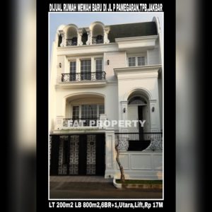 Dijual rumah di Taman Permata Buana, Jl Pulau Pamegaran,Jakarta Barat