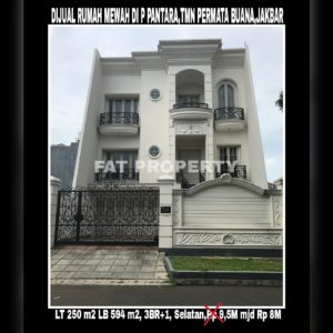 Dijual cepat rumah mewah bagus gaya klasik modern di Jl Pulau Pantara,Taman Permata Buana,Jakarta Barat (sebelah Puri Indah)