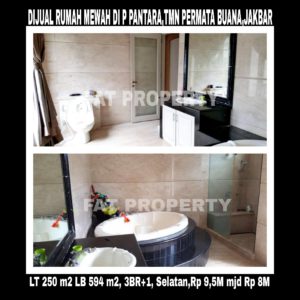 Dijual cepat rumah mewah bagus gaya klasik modern di Jl Pulau Pantara,Taman Permata Buana,Jakarta Barat (sebelah Puri Indah)