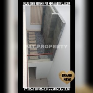 Dijual cepat rumah baru mewah klasik modern di Puri Kencana Blok J,Jakarta Barat.