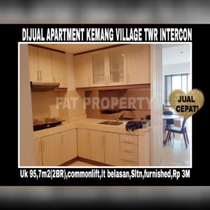 Dijual Apartement Kemang Village, Jl. Pangeran Antasari No. 36 Kemang,Jakarta Selatan.
