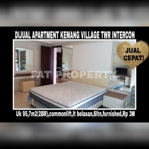 Dijual Apartement Kemang Village, Jl. Pangeran Antasari No. 36 Kemang,Jakarta Selatan.