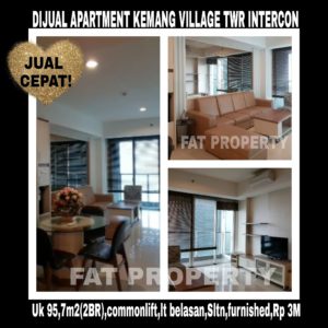 Dijual Apartement Kemang Village, Jl. Pangeran Antasari No. 36 Kemang,Jakarta Selatan.